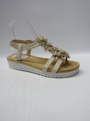Sandały damskie na płaskim (36-41) A-3 BEIGE