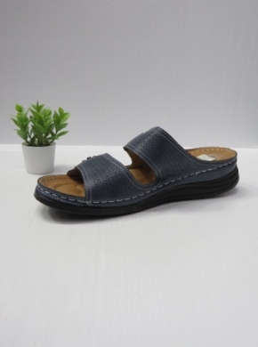 Klapki damskie na koturnie (36-42) CC2229 BLUE