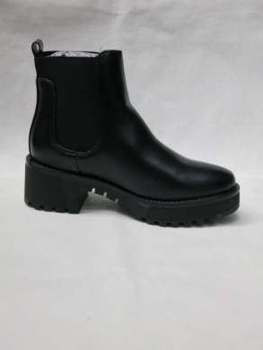 Botki damskie na płaskim (36-41) D-2N BLACK