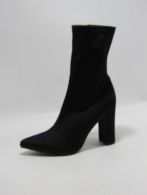 Botki damskie na obcasie (36-41) BM83 BLACK