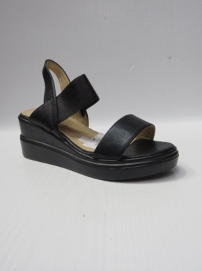 Sandały damskie na koturnie (36-41) BE-9601 BLACK