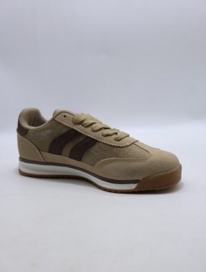 Buty sportowe damskie na płaskim (36-41) C3910 KHAKI