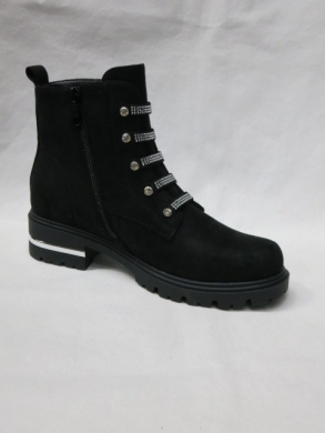 Botki damskie na płaskim (36-41) A779 BLACK