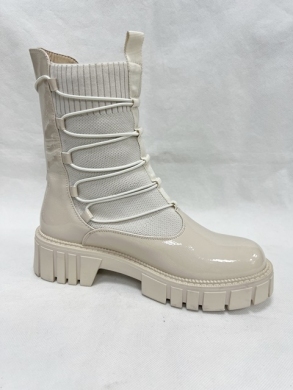 Botki damskie na płaskim (36-41) K6315-2A