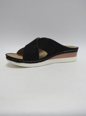 Klapki damskie na koturnie (36-41) N21-690 BLACK