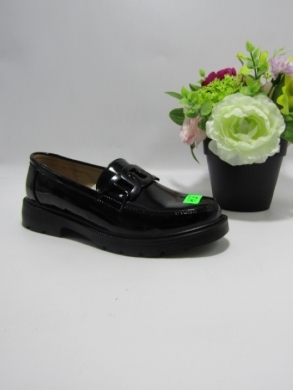 Mokasyny damskie na płaskim (36-42) 2727-5 BLACK