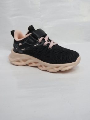 Buty sportowe dziewczęce (26-31) EB217 BLACK/PINK