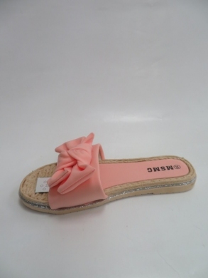 Klapki damskie na płaskim (36-41) WS9020 PINK