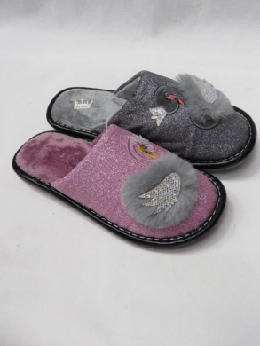Kapcie damskie ocieplane (36-41) FWG213 MIX