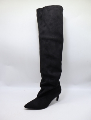 Kozaki damskie na szpilce (36-41) LA3127 BLACK