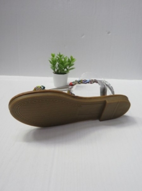 Sandały damskie na płaskim (36-41) F-20 SILVER