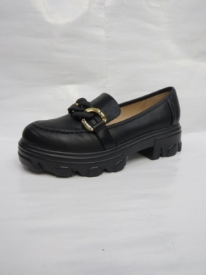 Mokasyny damskie na płaskim (36-41) 888-212 BLACK