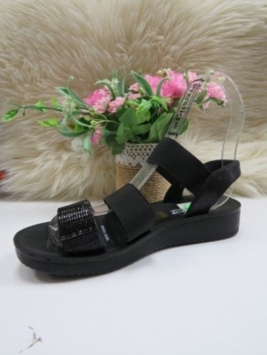 Sandały damskie na płaskim (36-41) FY6678 BLACK