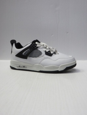 Buty sportowe młodzieżowe (36-41) D023-31 WHITE/BLACK