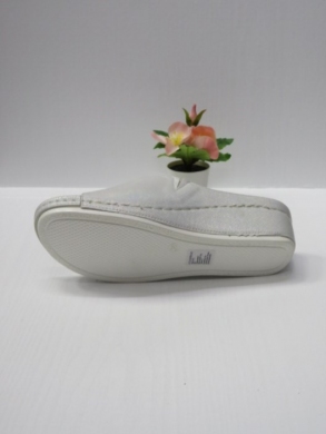 Klapki damskie na koturnie (36-41) 7AA221 SILVER