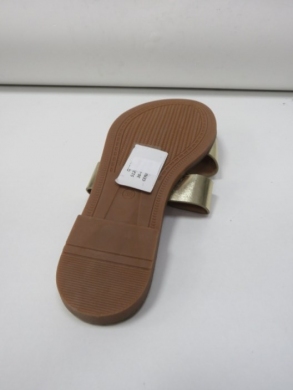 Klapki damskie na płaskim (36-41) 5126 GOLD