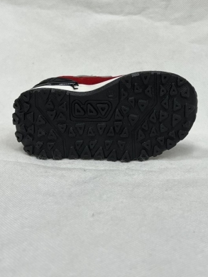 Buty sportowe chłopięce (21-26) E145 GREY/RED