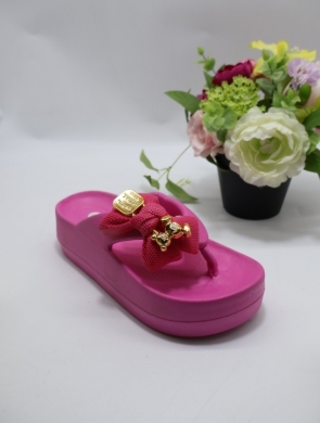Basenówki damskie (36-41) 18352-7 FUXIA
