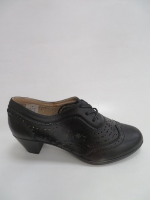 Półbuty damskie na obcasie (36-41) 8008-1 BLACK