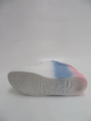 Buty sportowe damskie na płaskim (36-41) AB16 WHITE/PINK