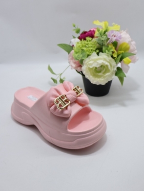 Klapki damskie na płaskim (36-41) 5223 PINK