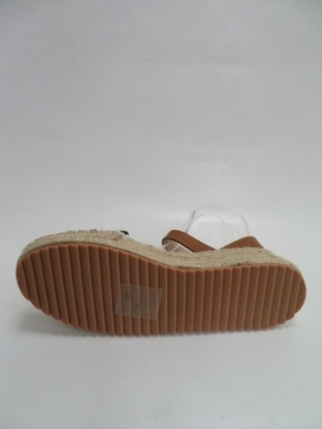 Sandały damskie na koturnie (36-41) LS5217 BLACK