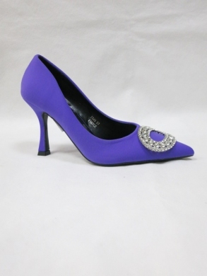 Czółenki damskie na szpilce (36-41) T549 PURPLE