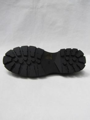 Mokasyny damskie na płaskim (36-41) W-213 BLACK