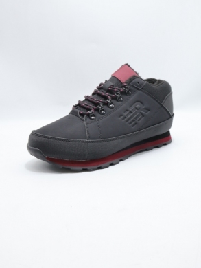 Trekkingowe męskie ocieplane (41-46) 9-917 BL/RED