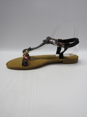 Sandały damskie na płaskim (36-41) 219 BLACK