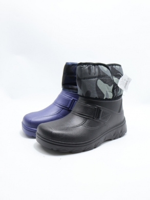 Kalosze damskie ocieplane (38-43) 28019B-M BLACK/NA