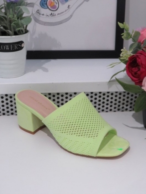 Klapki damskie na obcasie (36-41) 8700 LEMON