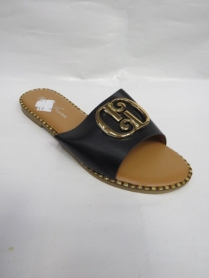 Klapki damskie na płaskim (36-41) WL-46 BLACK