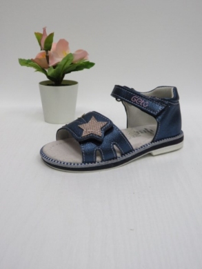 Sandały dziewczęce (22-27) D918 BLUE