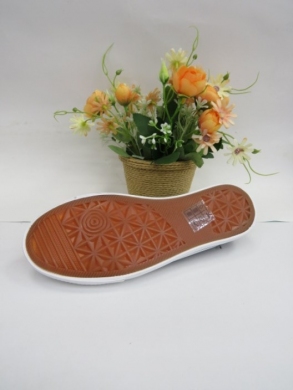 Trampki damskie na płaskim (36-41) 8A07 BLACK