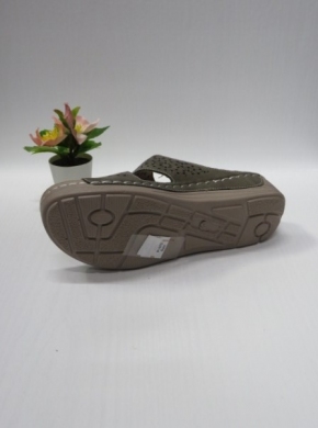 Klapki damskie na koturnie (39-43) DJ31-6 GREY