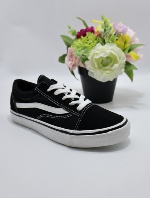 Trampki damskie na płaskim (36-41) 7SP723-LS BL/WHITE