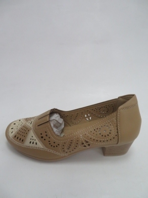 Półbuty damskie na obcasie (36-41) 6110 CREAM