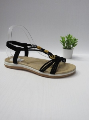 Sandały damskie na płaskim (36-41) FY6817 BLACK