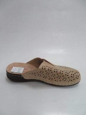 Klapki damskie na płaskim (37-42) 809 KHAKI