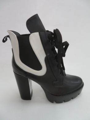 Botki damskie jesienne na obcasie (36-41) C-101 BLACK