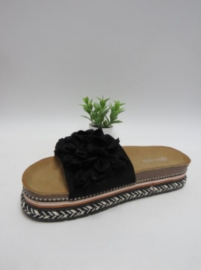 Klapki damskie na koturnie (36-41) W210 BLACK