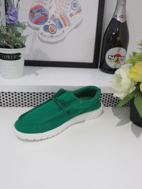 Półbuty damskie na płaskim (36-41) X750 GREEN