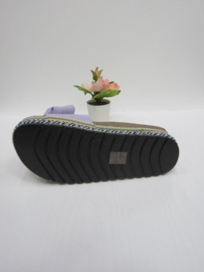 Klapki damskie na koturnie (36-41) FB242 PURPLE
