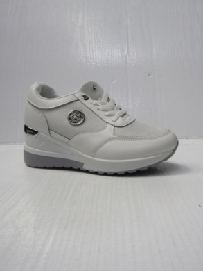 Buty sportowe damskie na koturnie (36-41) J-138 WHITE