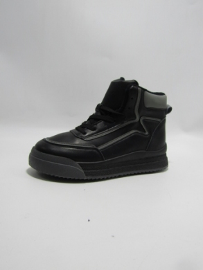 Botki młodzieżowe ocieplane (36-41) X25-1 BLACK/GREY