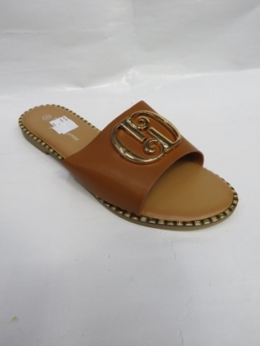 Klapki damskie na płaskim (36-41) WL-46 CAMEL