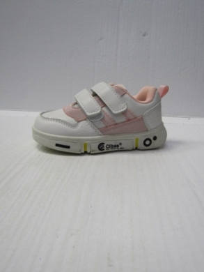 Buty sportowe dziewczęce (21-26) E81 WHITE/PINK
