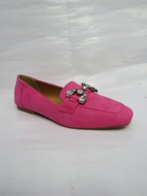 Mokasyny damskie na płaskim (36-41) 1712 FUCHSIA
