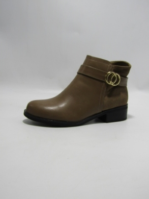 Botki damskie na płaskim (36-41) D7-7 KHAKI